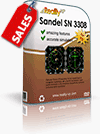 Sandel SN 3308 EFIS HSI simulation